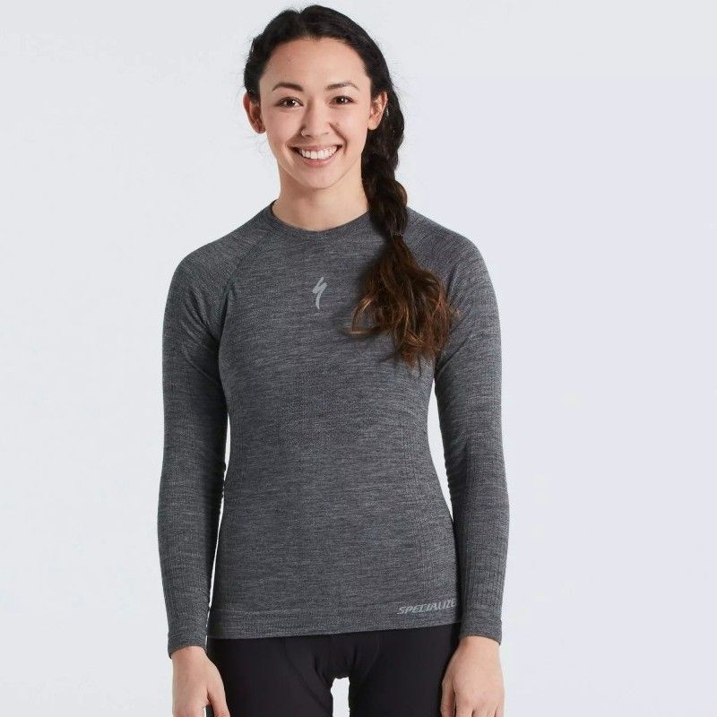 MAGLIA INTIMA SPECIALIZED DONNA MERINO SEAMLESS