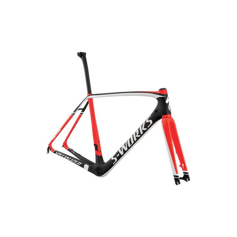 TELAIO SPECIALIZED S-WORKS TARMAC DISC CARBON/ROSSO/BIANCO TG.54