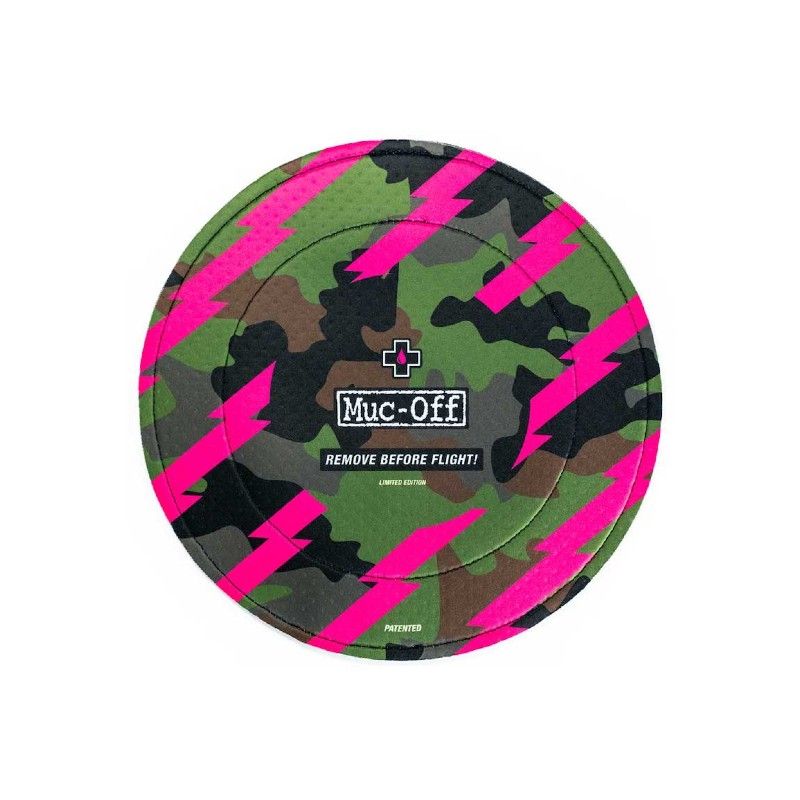 PROTEZIONE FRENO A DISCO MUC-OFF DISC BRAKE COVER CAMO