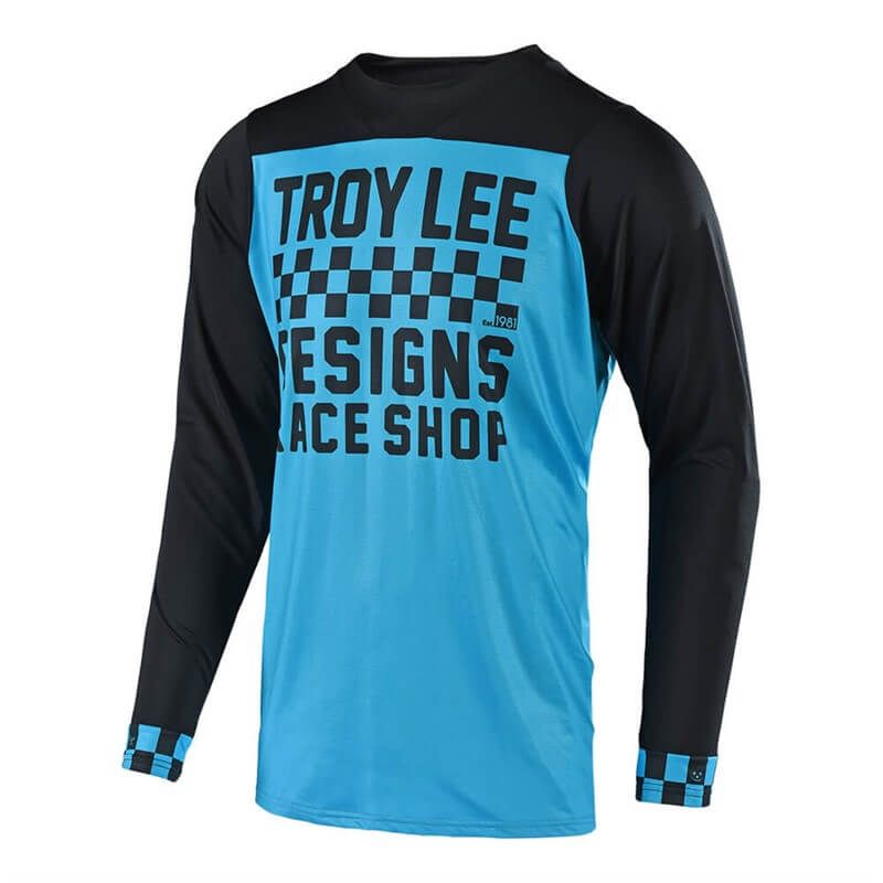 MAGLIA TROY LEE DESIGNS AIR SKYLINE LS CHECKER