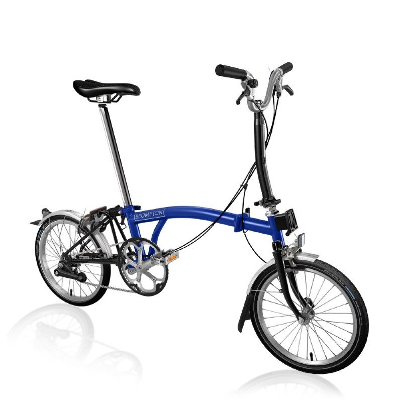 BICI PIEGHEVOLE BROMPTON C-LINE PICCADILLY BLUE 2 SPEED