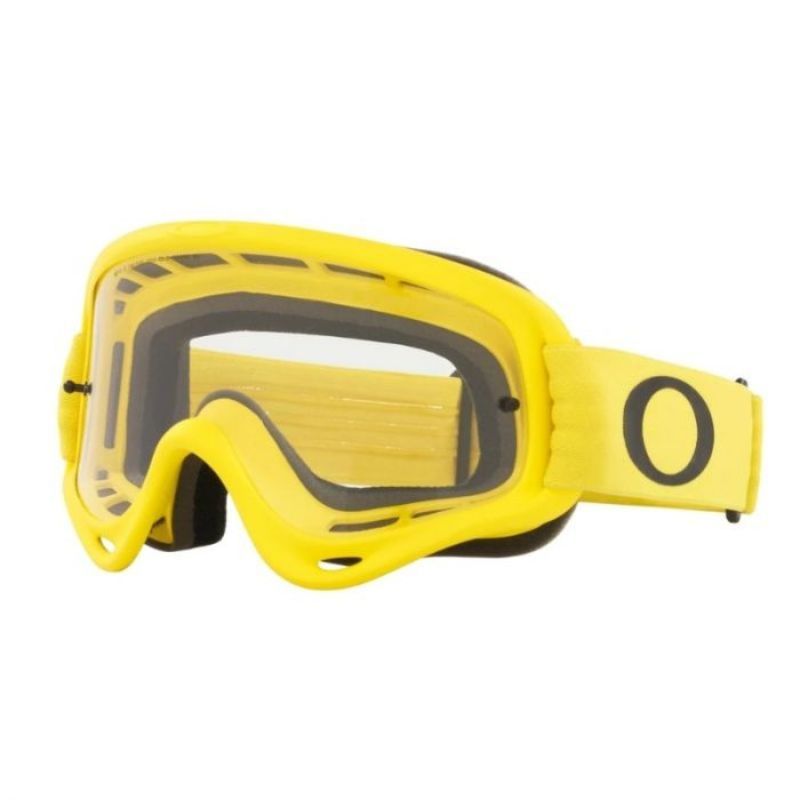 MASCHERA OAKLEY O FRAME MX MOTO YELLOW W CLEAR OO7029-65