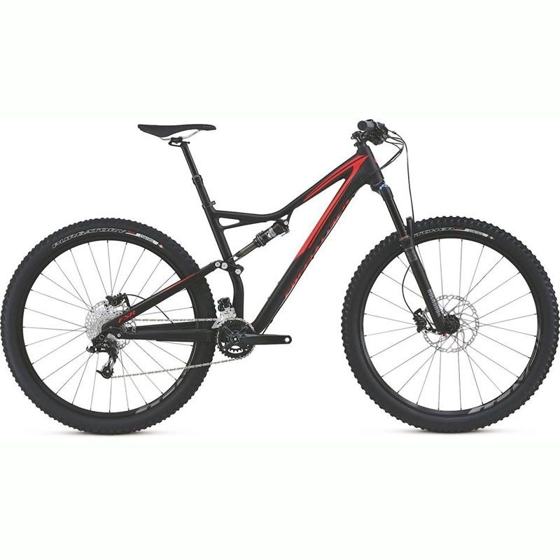 SPECIALIZED BICICLETTA MTB STUMPJUMPER FSR COMP 650B NERO/ROSSO