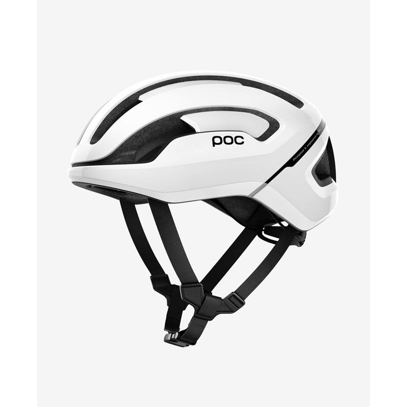 CASCO POC OMNE AIR SPIN BIANCO LATERALE