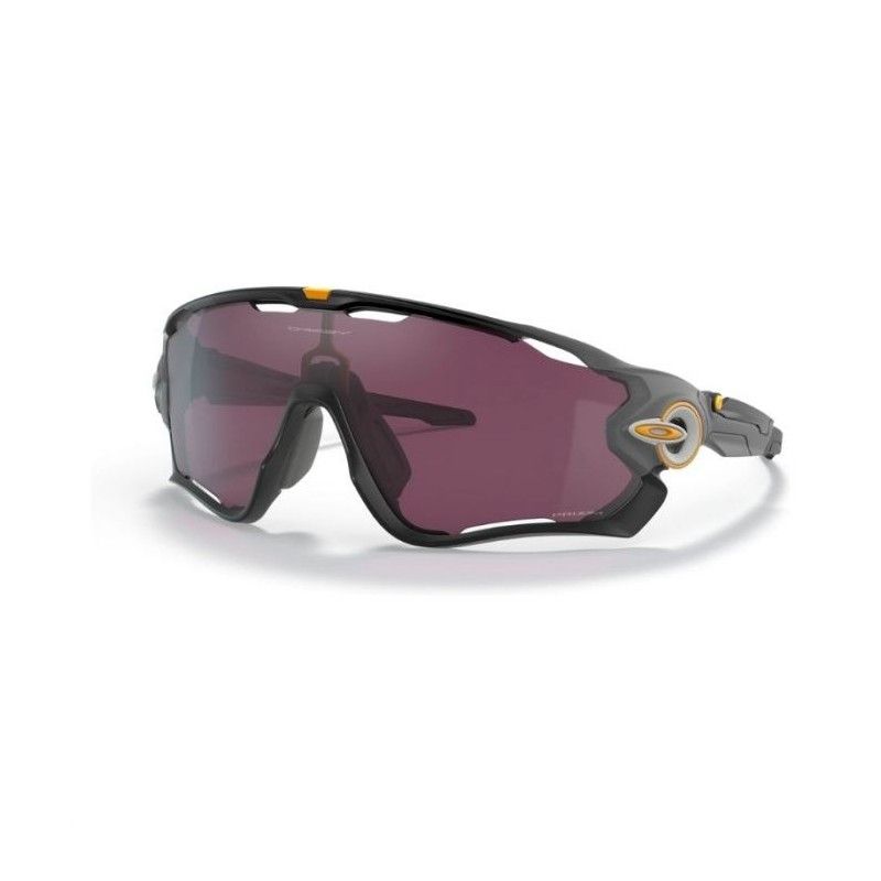 OCCHIALI OAKLEY JAWBREAKER MATTE BLK DARK GREY FADE PRIZM ROAD BLACK OO9290-6331