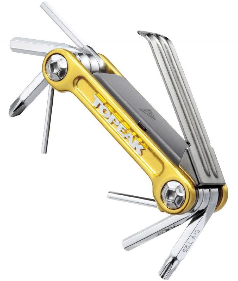 CHIAVE  MULTIUSO TOPEAK MINI 9 PRO ORO TKTT2551GD