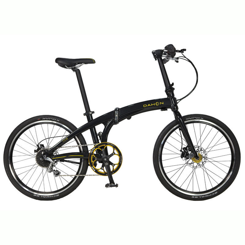 Bicicletta Pieghevole DAHON IOS S9 Sabble Nera