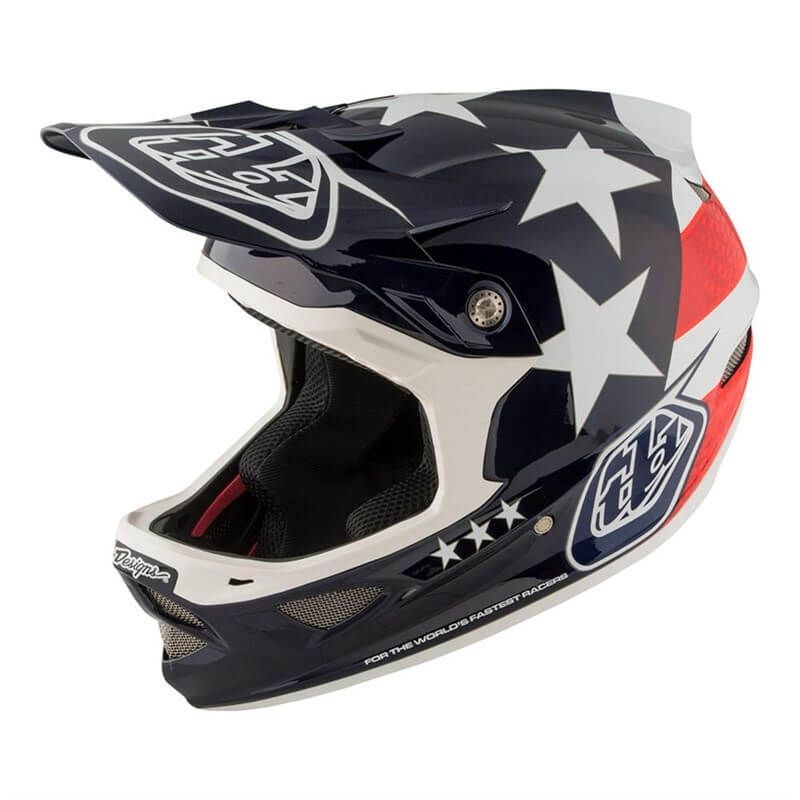 CASCO TROY LEE DESIGNS D3 FREEDOM CARBON MIPS