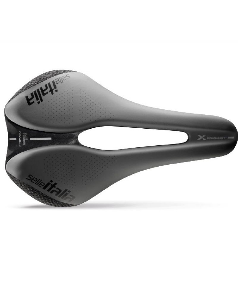 SELLA SELLE ITALIA NOVUS EVO BOOST SUPERFLOW X-CROSS L GREY