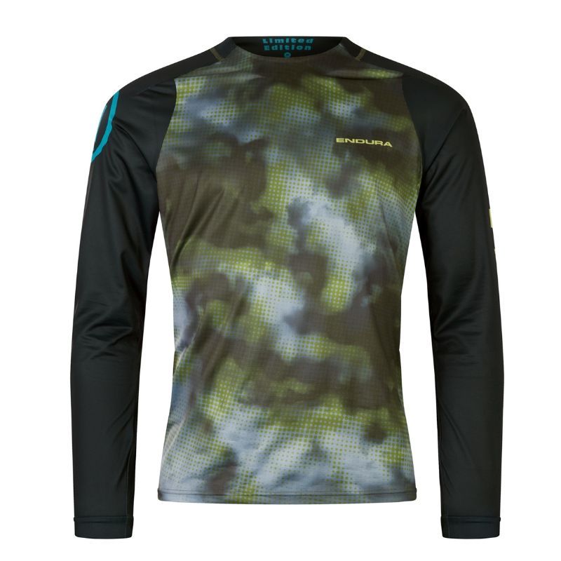 MAGLIA ENDURA PIXEL CLOUD L/S TEE LTD