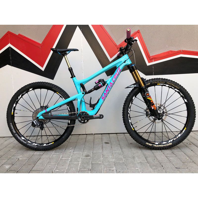 BICI SANTA CRUZ NOMAD 3 2015 USATO M AZZURRA