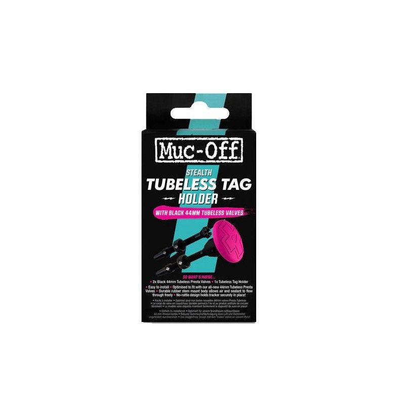 VALVOLE TUBELESS MUC-OFF TAG HOLDER 44 MM