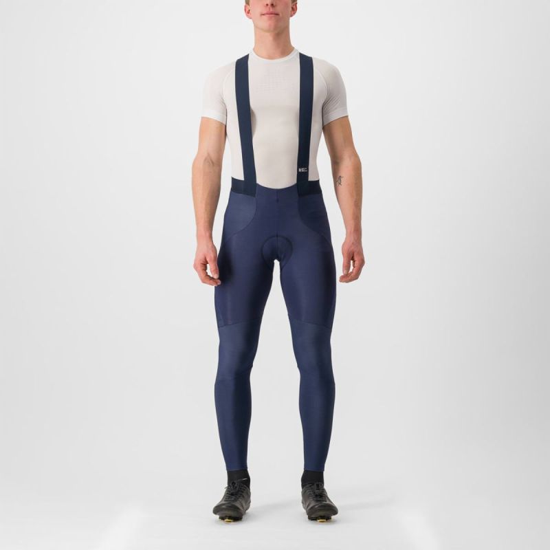 SALOPETTE CASTELLI SORPASSO ROS BIBTIGHT S BELGIAN BLUE 4520522-424-52-S