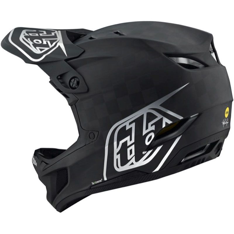 CASCO INTERGALE TROY LEE DESIGN D4 CARBON STEALTH MIPS