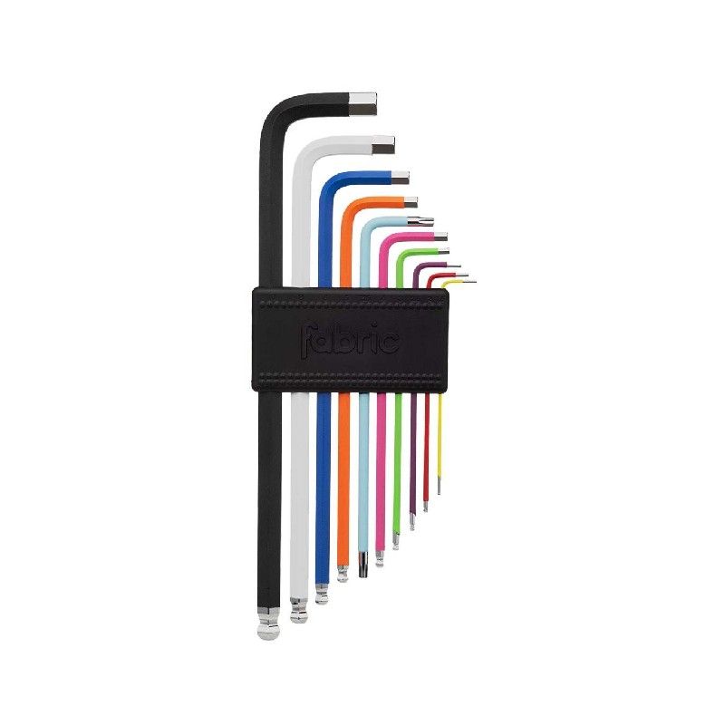 SET DI CHIAVI FABRIC HEX MULTICOLOR MINI TOOL