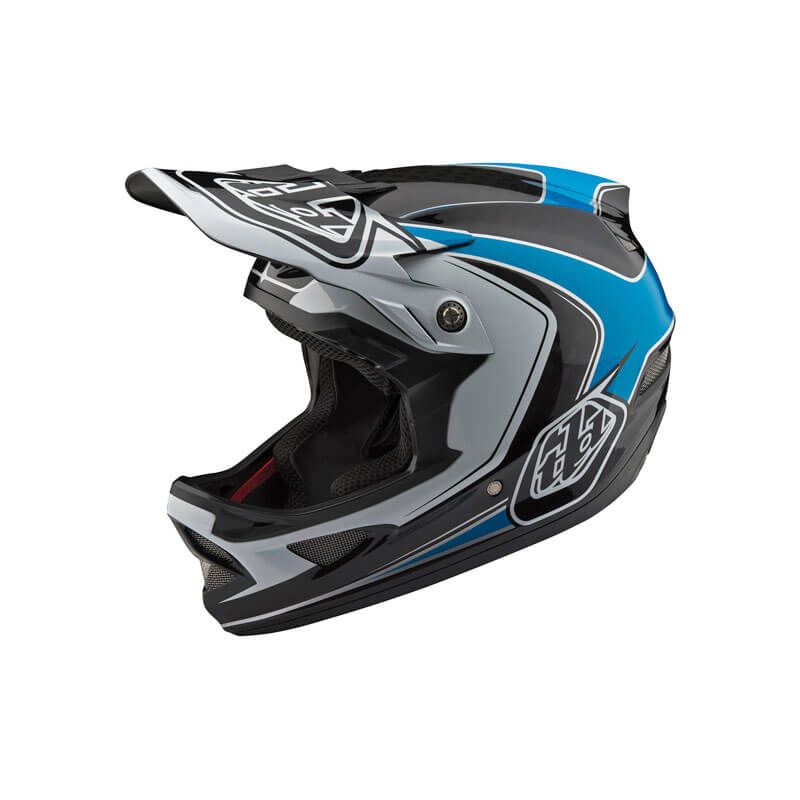 CASCO TROY LEE DESIGNS D3 CARBON MIPS MIRAGE 2018