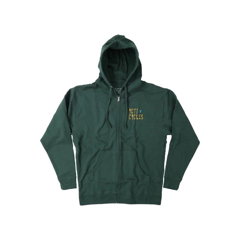 FELPA YETI CRYPTIC ZIP XL GREEN