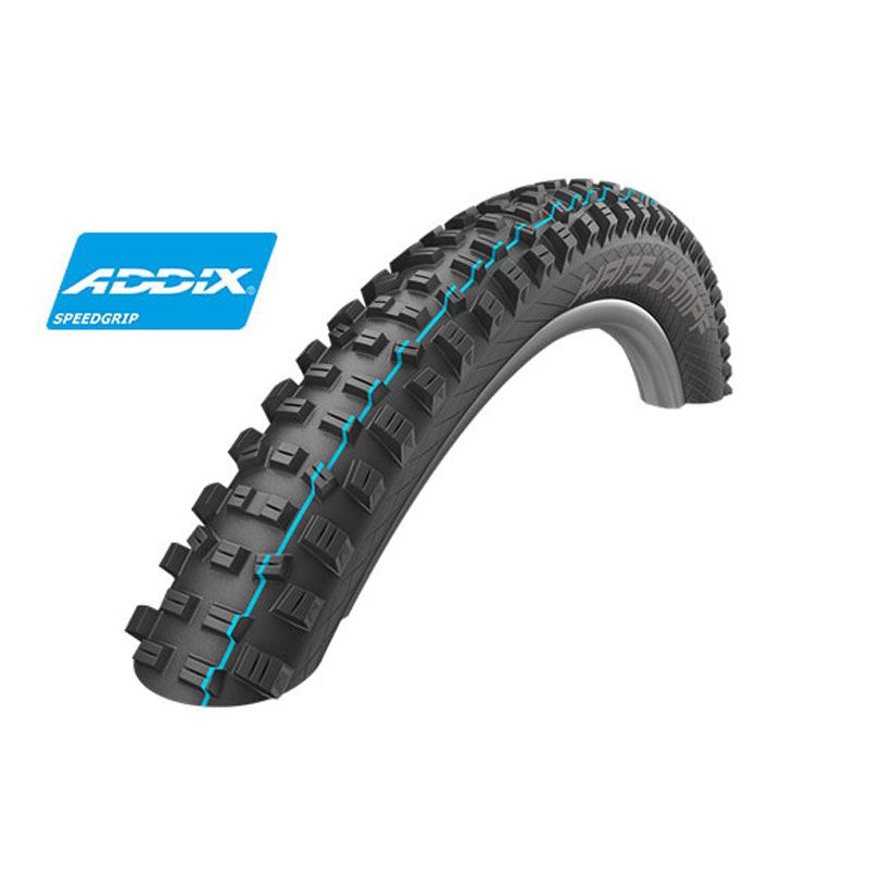 COPERTONE SCHWALBE HANS DAMPF 27.5X2.60 ADDIX SPGRIP TLE APEX SNAKESKIN