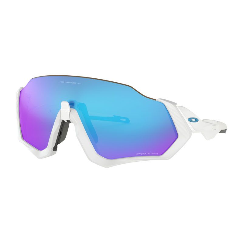 OCCHIALI OAKLEY FLIGHT JACKET MTT WHT/WHT W/PRIZM OO9401-0237