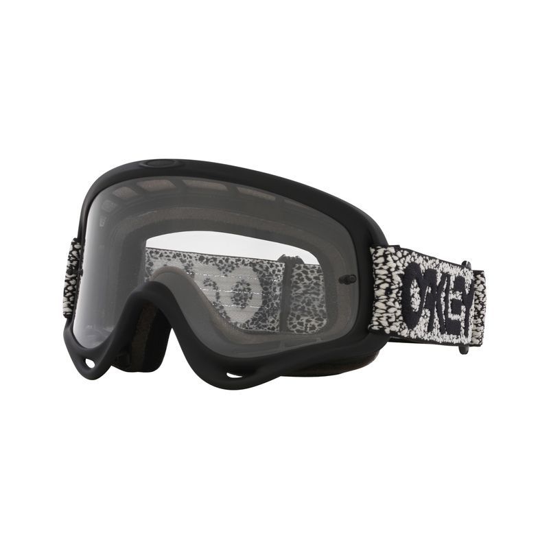 MASCHERA OAKLEY O-FRAME MX GREY CRACKLE W CLEAR OO7029-74