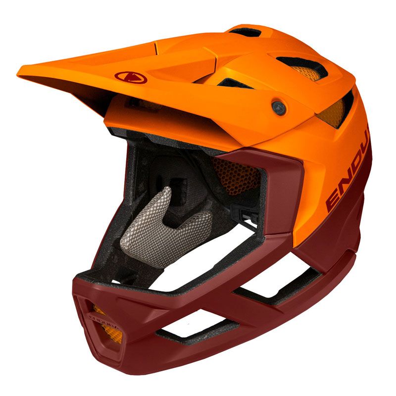 CASCO ENDURA MT500 FULL FACE HELMET M/L ARANCIONE