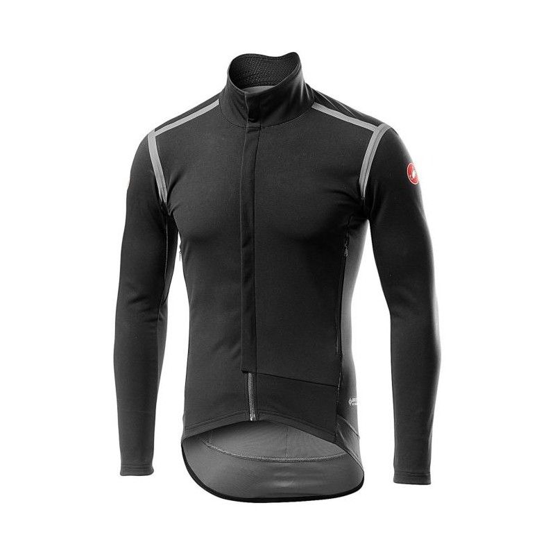 GIACCA CASTELLI PERFETTO ROS LONG SLEEVE XL BLACK/SILVER 4519500-085-XL