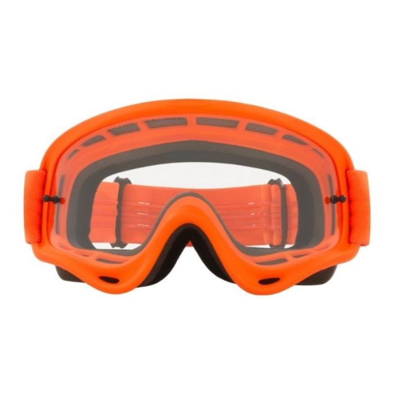 MASCHERA OAKLEY O FRAME MX MOTO ORANGE W CLEAR OO7029-66