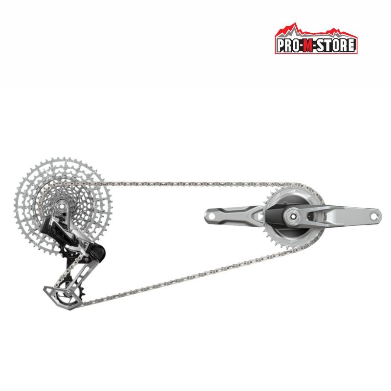 GRUPPO SRAM 1987 T-TYPE 170MM 32+34 12V DUB BOOST