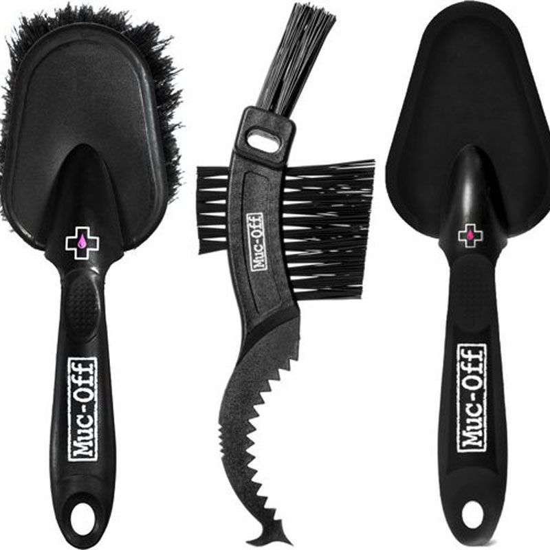 MUC-OFF SET TRE SPAZZOLE