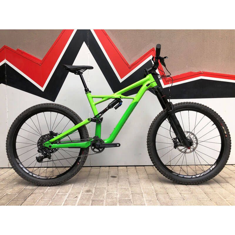 BICI SPECIALIZED ENDURO FSR COMP 27,5" USATO L 2017 VERDE