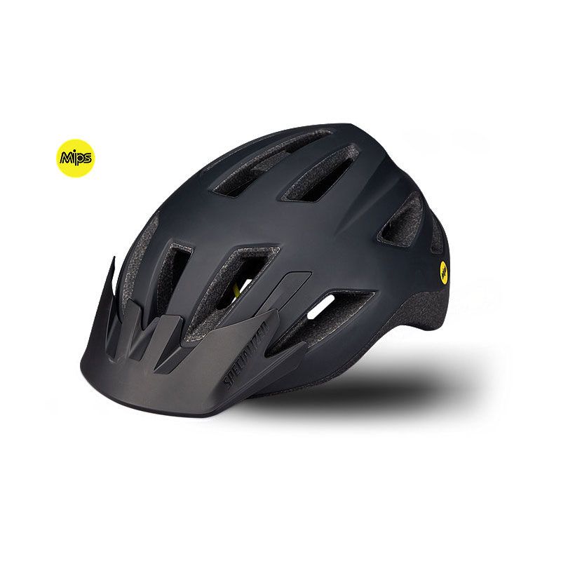 CASCO SHUFFLE LED SB MIPS NERO RAGAZZO/A