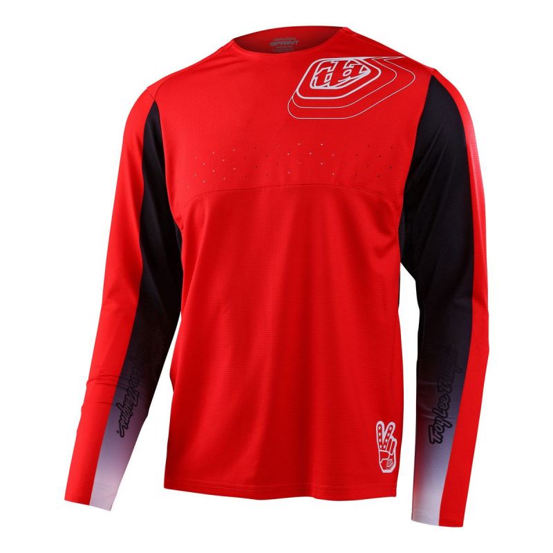 MAGLIA TLD SPRINT LS L RED 323329024