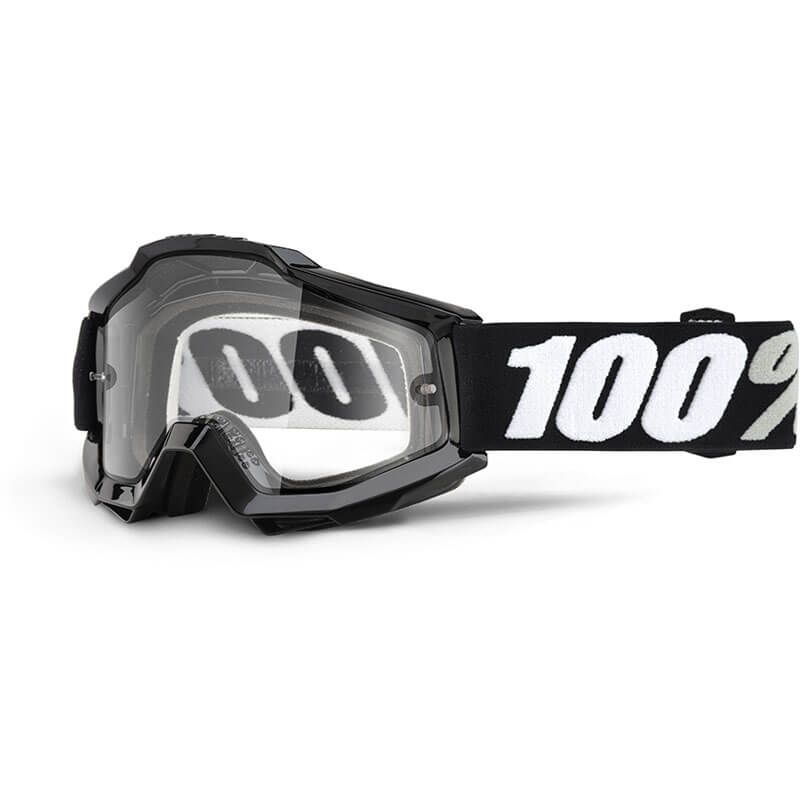 MASCHERA 100% ACCURI OTG TORNADO CLEAR LENS