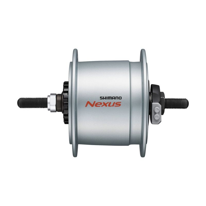 MOZZO CON DINAMO INTERNA SHIMANO NEXUS DH-C6000-3R-NT 36H 26-28 ARGENTO