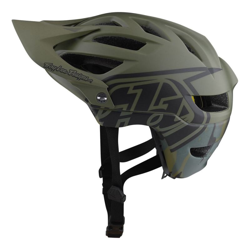 CASCO TROY LEE DESIGNS MTB A1 MIPS CAMO PER BAMBINO