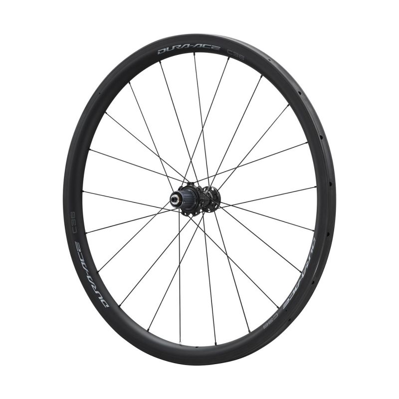RUOTA POSTERIORE SHIMANO WH-R9200-C36-TU-R 12V FRENI CONVENZIONALI