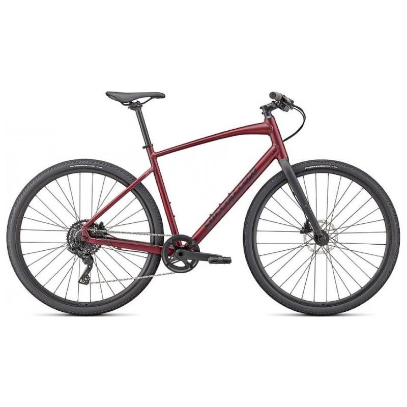 BICI SPECIALIZED SIRRUS X 3.0 L SATIN MAROON BLK REFL 92422-7304