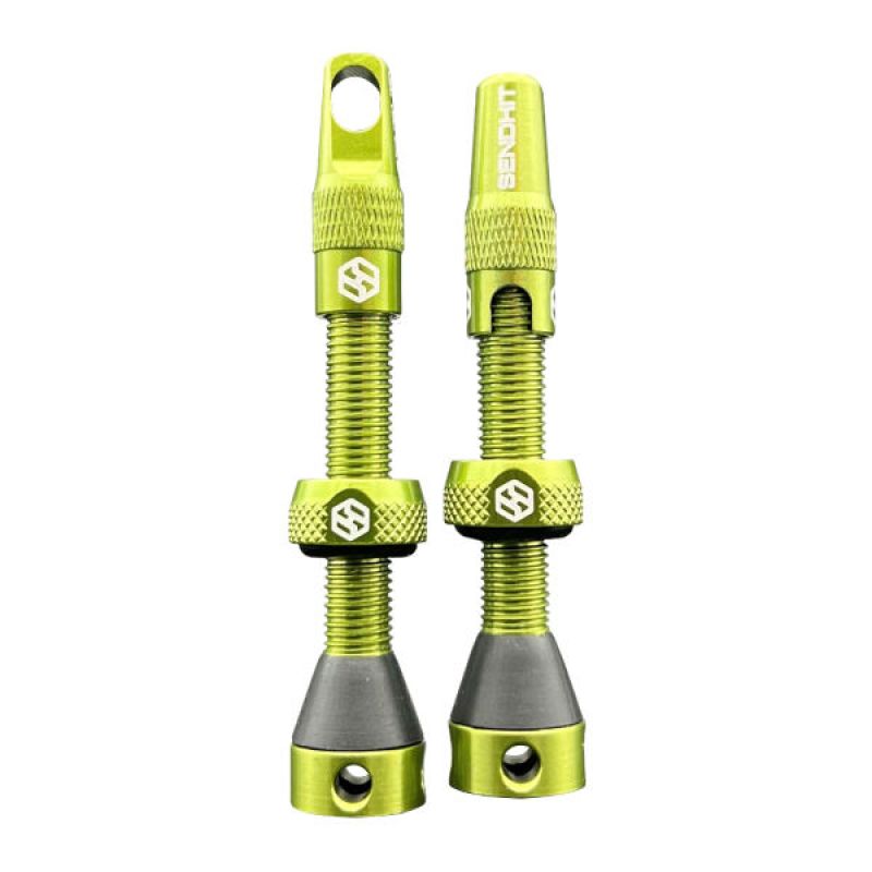 SEND-HIT PAIR OF TUBLESS VALVES GRN