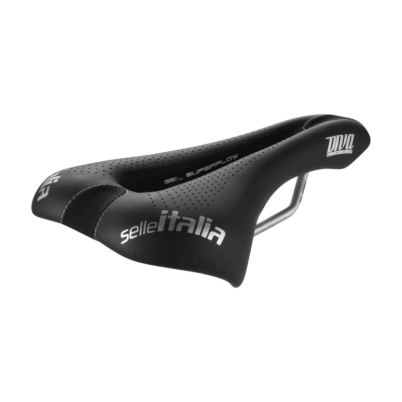 SELLA SELLE ITALIA DIVA GEL SUPERFLOW TI316 152X270 MM