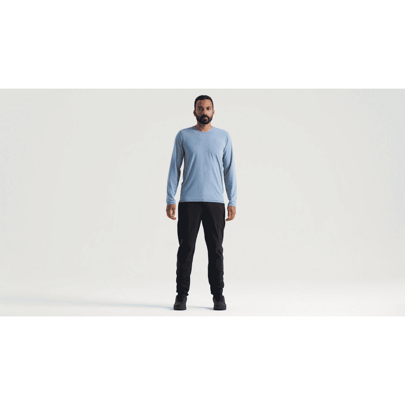 Heren Traction Lange Mouw T-shirt