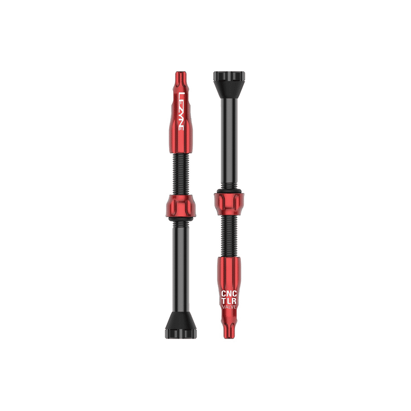 PAREJA DE VÁLVULAS TUBELESS LEZYNE 44MM ROJO