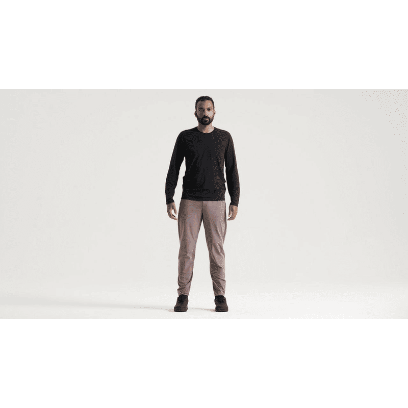 Heren Traction Lange Mouw T-shirt