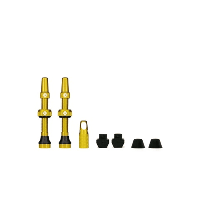 PAIRE DE VALVES PRESTA MUC-OFF TUBELESS V2 EN ALUMINIUM
