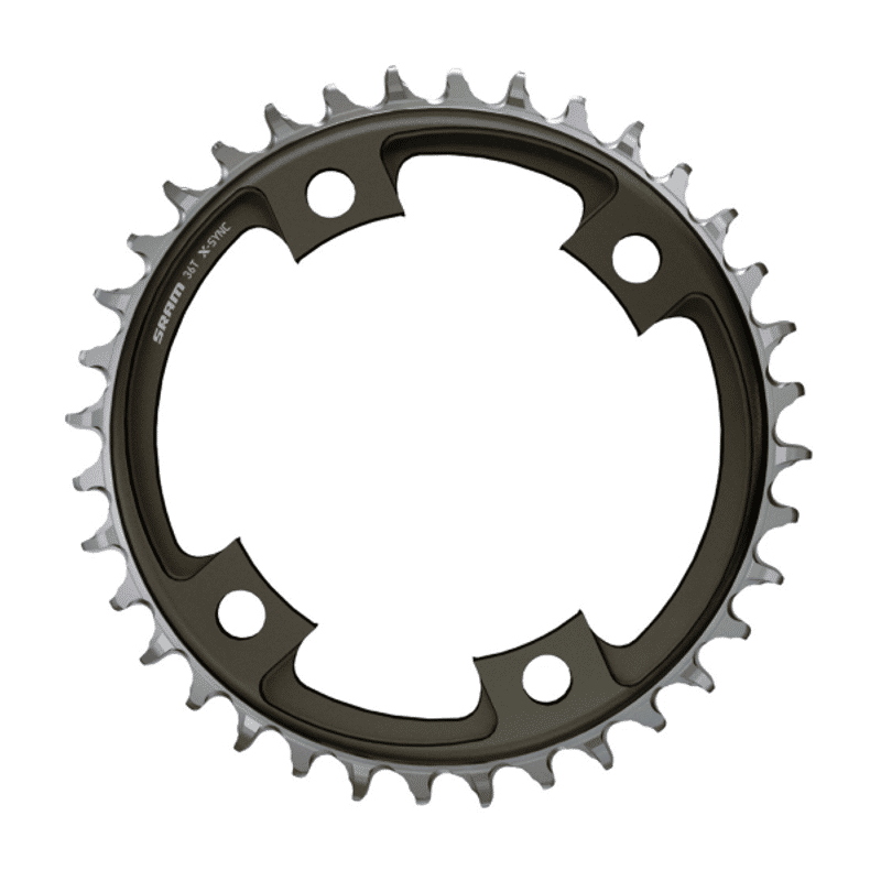 SRAM PLATO X-SYNC ROAD 36D 12V BCD 107 NEGRO