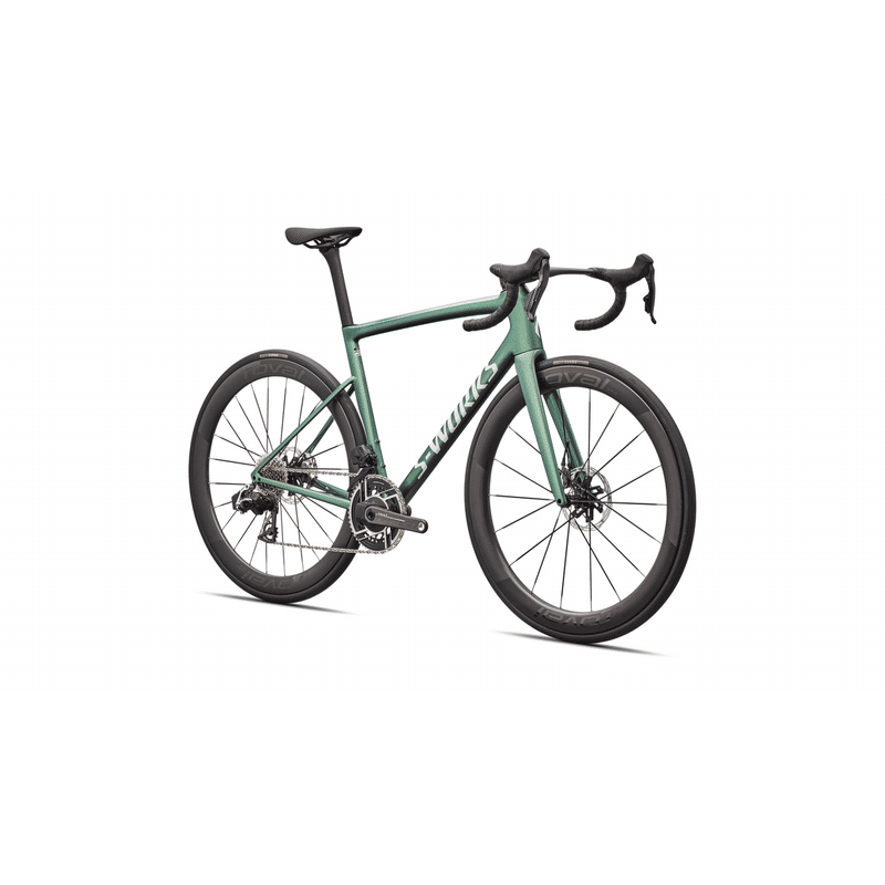 BICI SPECIALIZED S-WORKS TARMAC SL8 GREEN FRONTE