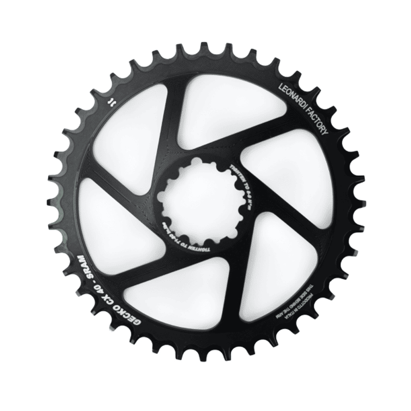 PREVODNÍK LEONARDI RACING GECKO SRAM 3 OTVORY CX/GRAVEL 44 ZUBOV