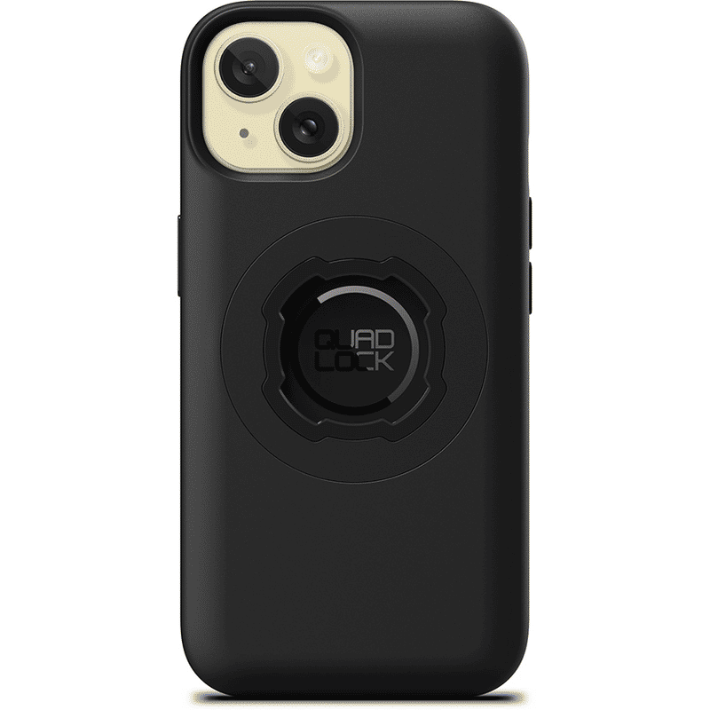 COVER QUAD LOCK MAG - iPHONE 15 (ANELLO NERO)