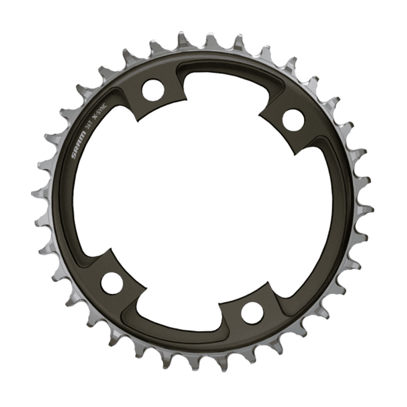 SRAM PLATO X-SYNC ROAD 36D 12V BCD 107 NEGRO