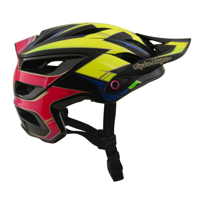 CASCO TROY LEE DESIGNS A3 HELMET ELECTRA BLACK