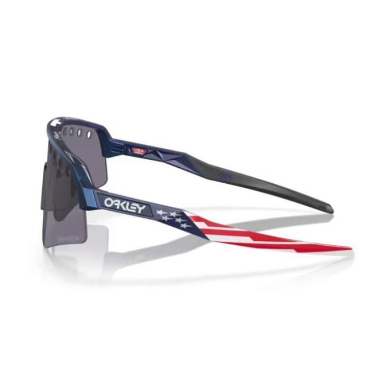 OCCHIALI OAKLEY SUTRO LITE SWEEP TROY LEE DESIGNS LTD BLU METALLIZZATO PRIZM GRY